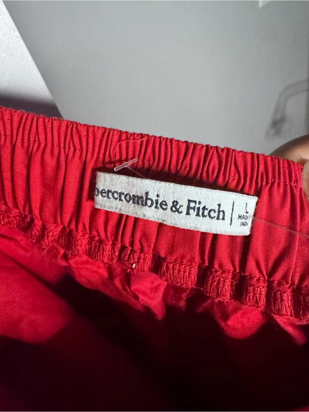 Abercrombie & Fitch Pink Tiered Maxi Skirt Pockets Elastic Waist Large